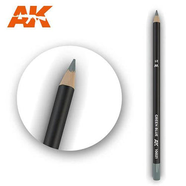 AK Interactive AK10021 Weathering Pencil Green Blue 5 Pack